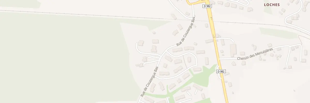 Plan du 4B Rue de Couzergue Bas à Ussel