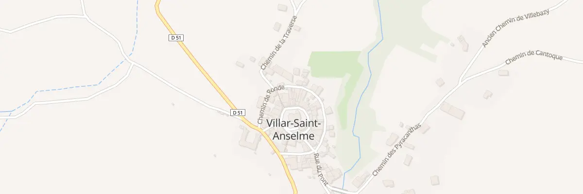 Plan du 3 Rue du Presbytere à Villar-Saint-Anselme