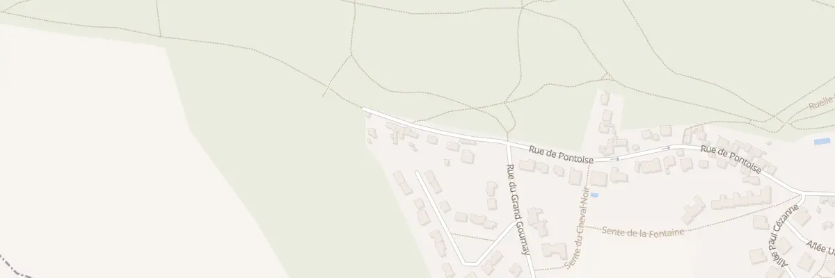 Plan du 73 Rue de Pontoise à Montsoult