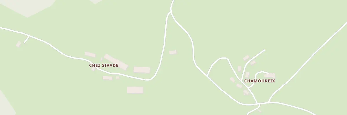 Plan du 1 Chez Sivade à Saint-Martial-le-Vieux