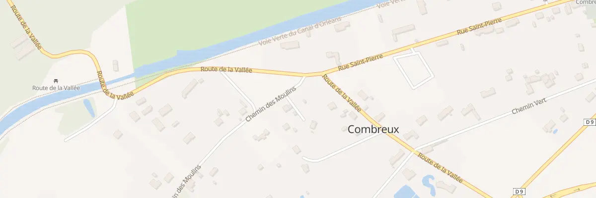Plan du 1 Che des Moulins à Combreux
