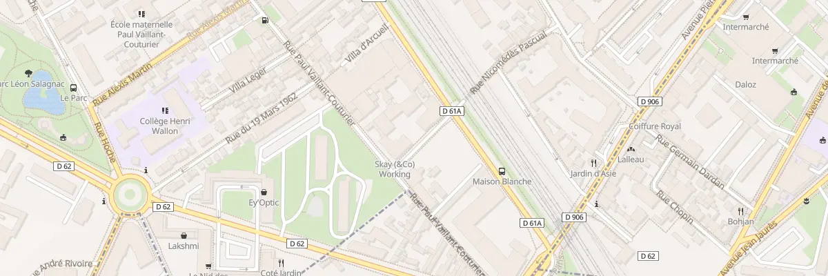Plan du 32 Rue P Vaillant Couturier à Malakoff