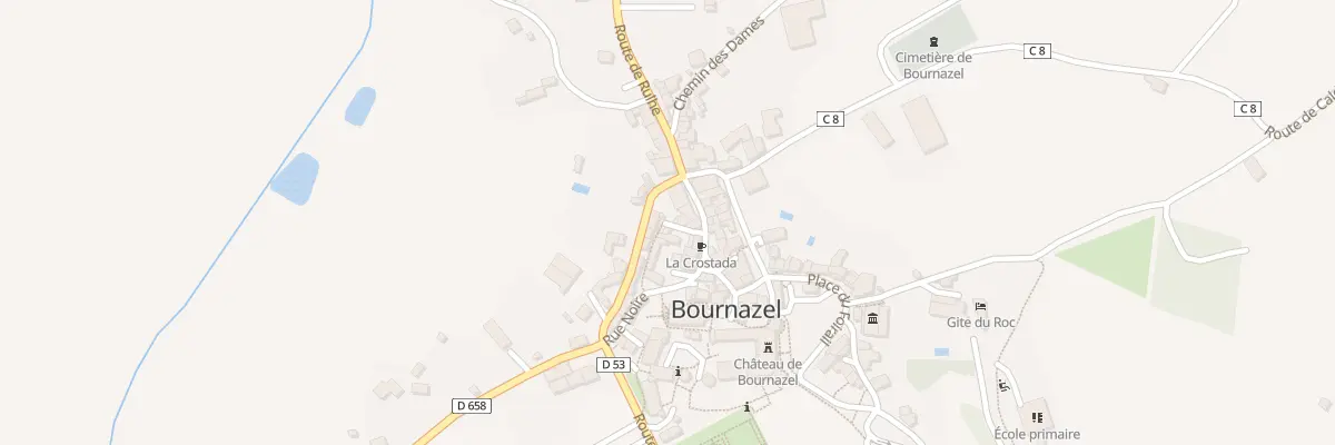 Plan du 5209 Bournazel à Bournazel
