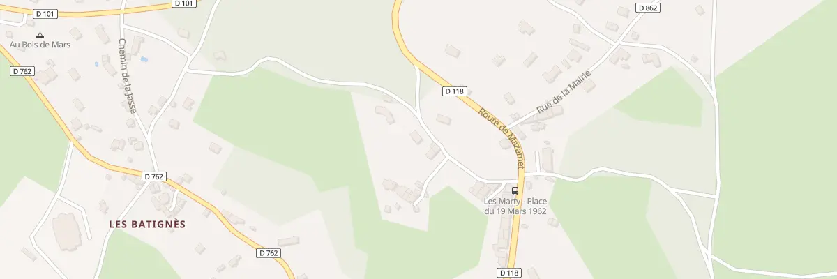 Plan du 4 Rue du Verdoulet aux Martys