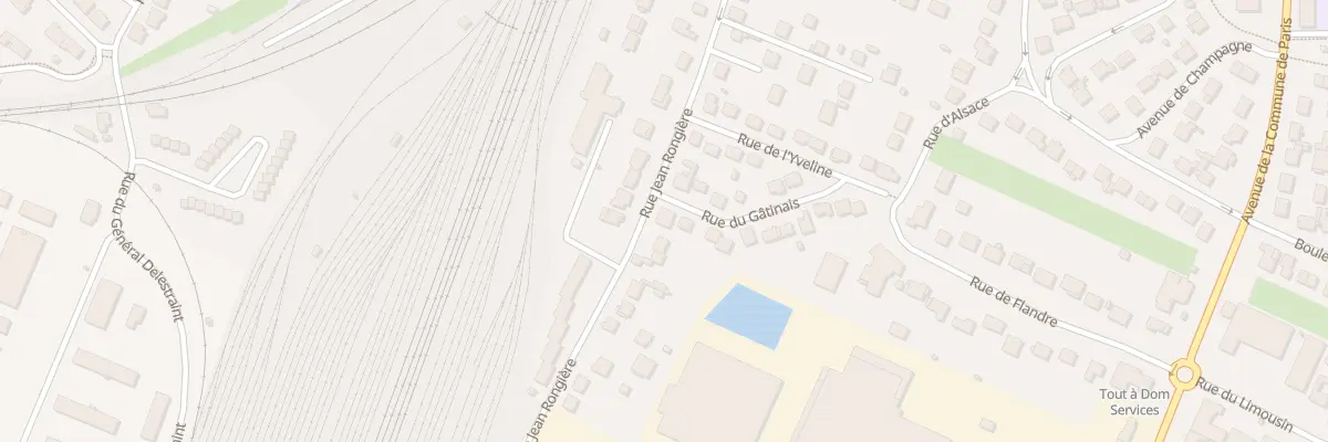 Plan du 51 Rue Jean Rongière à Brétigny-sur-Orge