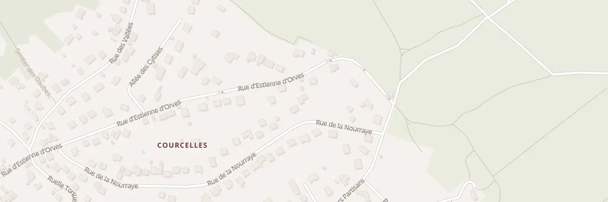 Plan du 47 Rue de la Nourraye à Presles