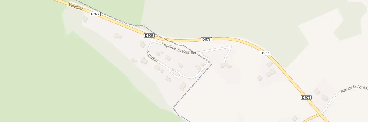 Plan du 5052 Au Pre du Bos à Valiergues