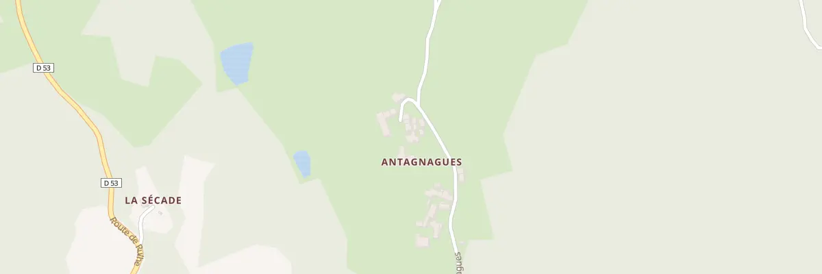 Plan du 793 Rte d’Antagnagues à Bournazel