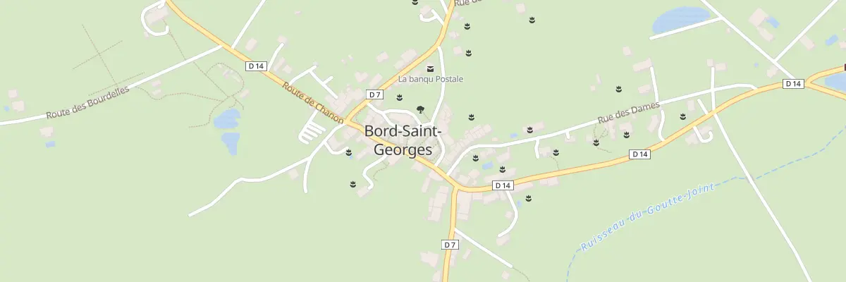Plan du 3 Pas des Amis à Bord-Saint-Georges