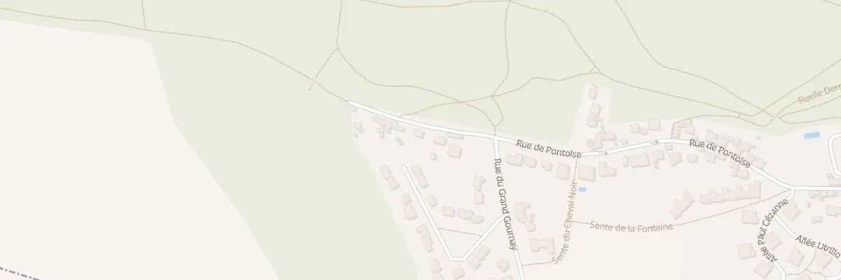 Plan du 71T Rue de Pontoise à Montsoult