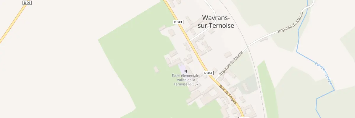 Plan du 35 Rue de Fruges à Wavrans-sur-Ternoise
