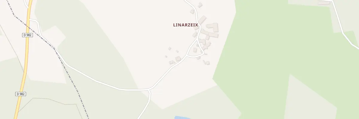 Plan du 5053 Linarzeix à Lignareix