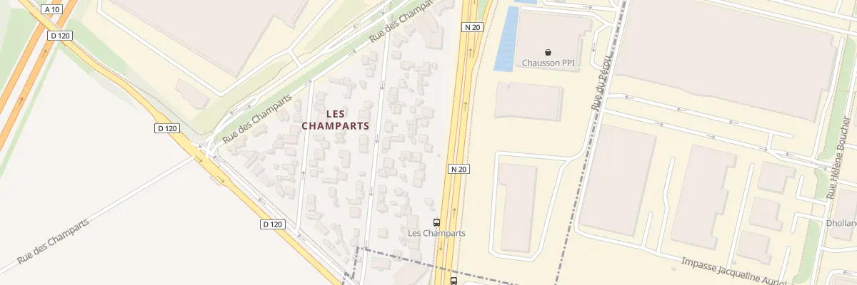 Plan du 478 Av du Maréchal Leclerc à Massy