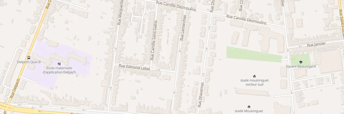 Plan du 188 Rue Lemerchier à Amiens