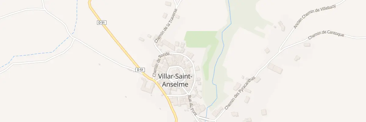 Plan du 5 Rue du Presbytere à Villar-Saint-Anselme