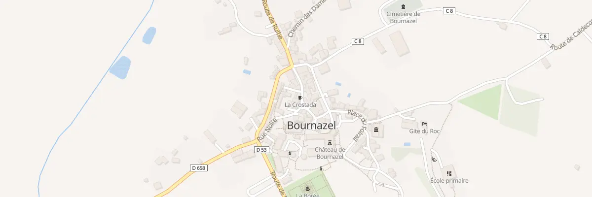 Plan du 5317 Bournazel à Bournazel