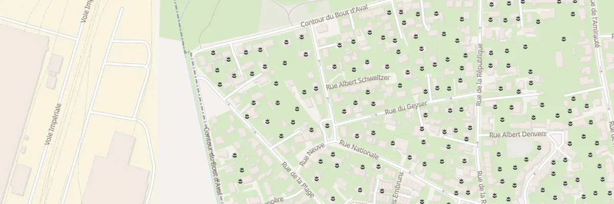 Plan du 17 Rue Nationale Fort Mardyck à Dunkerque