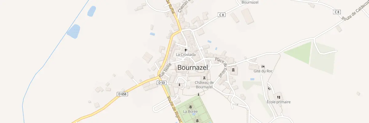 Plan du 5362 Bournazel à Bournazel