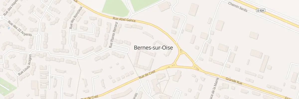 Plan du 57S Rue de Creil à Bernes-sur-Oise