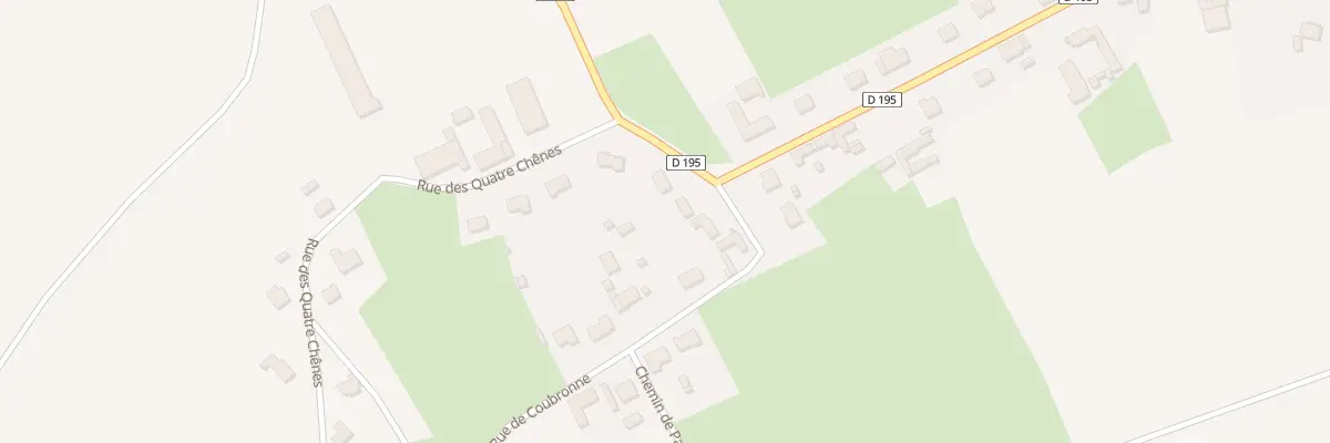 Plan du 1670 Rue de Coubronne à Ecques
