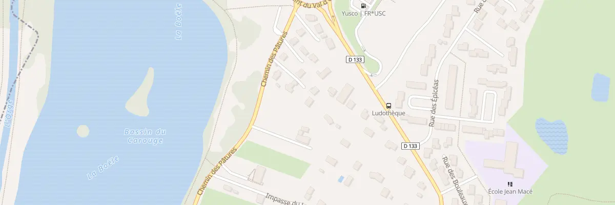 Plan du 42 Che des Patures à Brétigny-sur-Orge