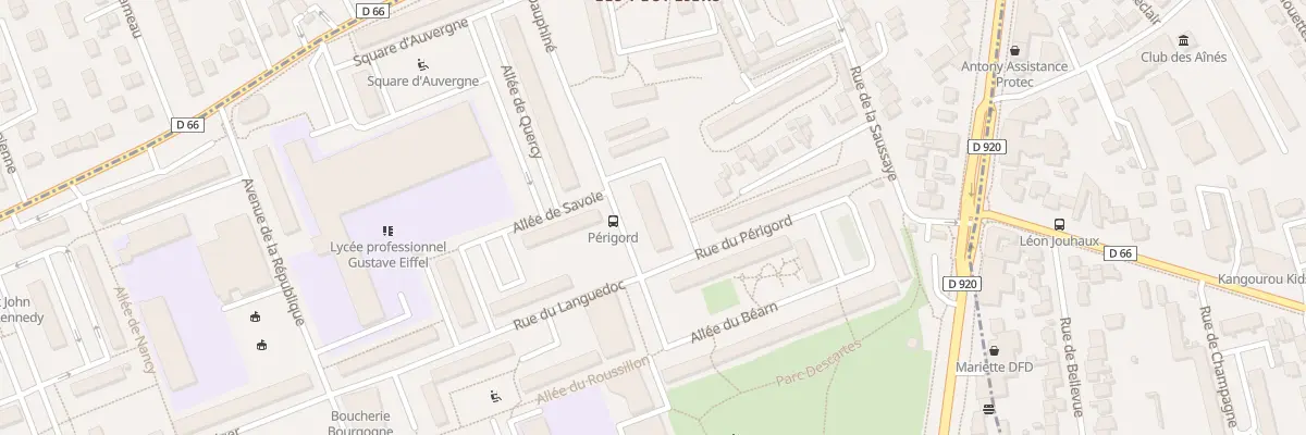 Plan du 3 Rue du Dauphine à Massy