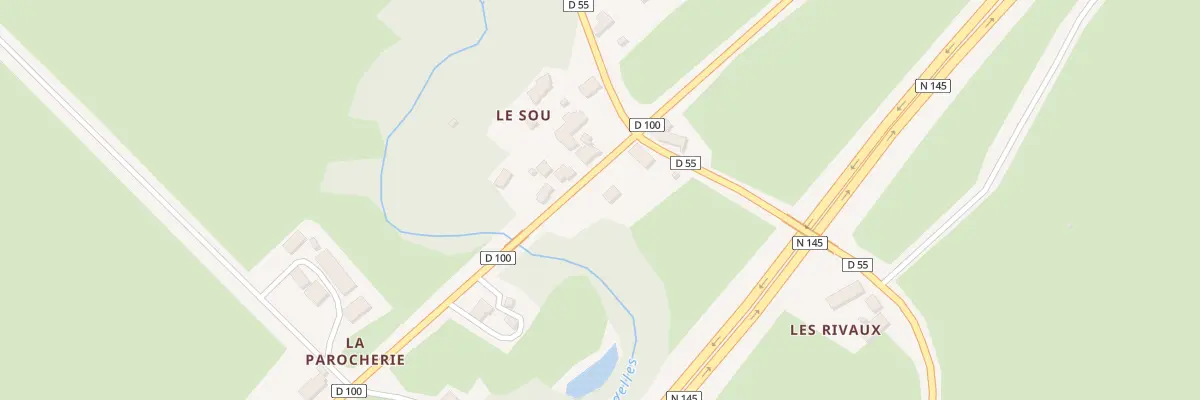 Plan du 5 Le Sou à Bord-Saint-Georges