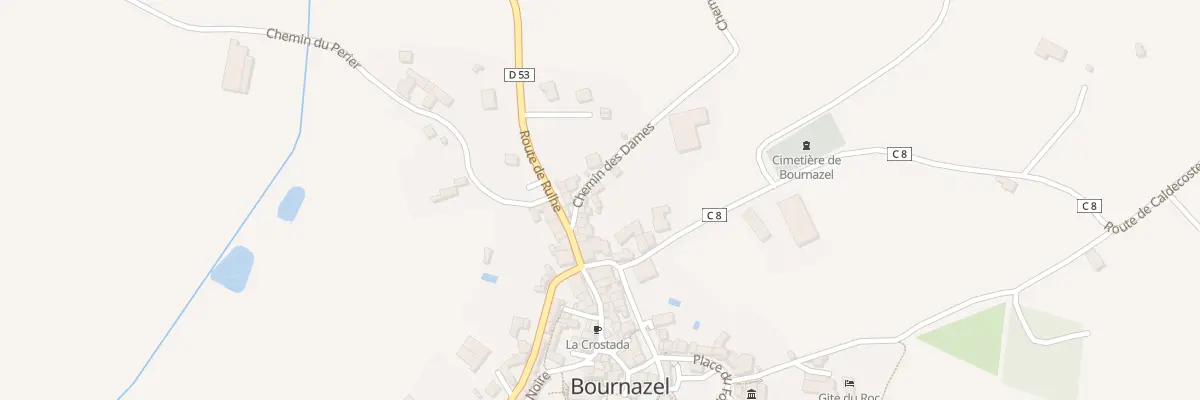 Plan du 5063 Bournazel à Bournazel