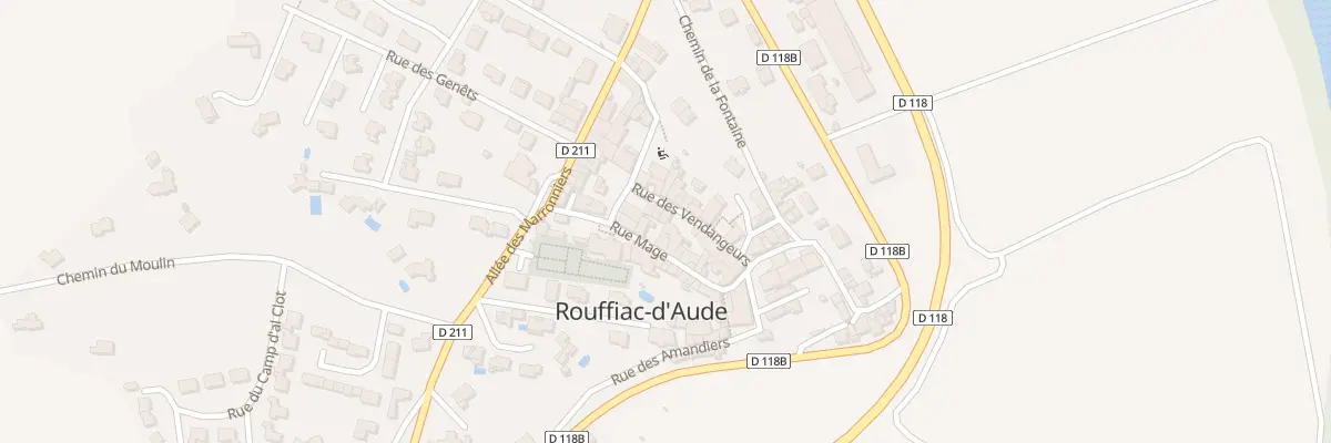 Plan du 15 Rue des Vendangeurs à Rouffiac-d’Aude