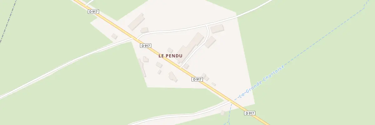 Plan du 5 Le Pendu à Soumans
