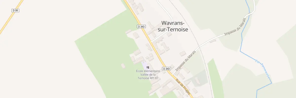 Plan du 37 Rue de Fruges à Wavrans-sur-Ternoise