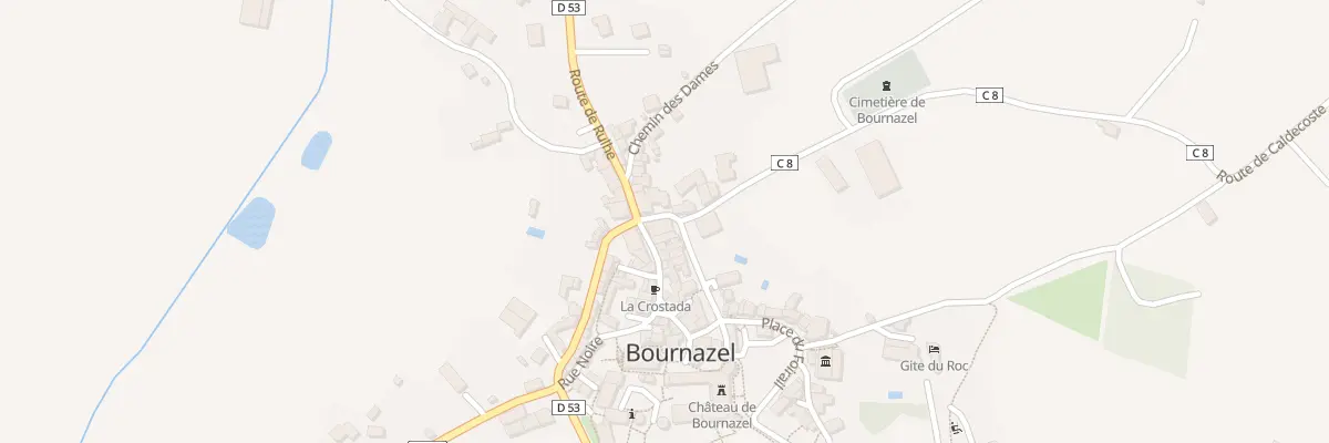 Plan du 5096 Bournazel à Bournazel