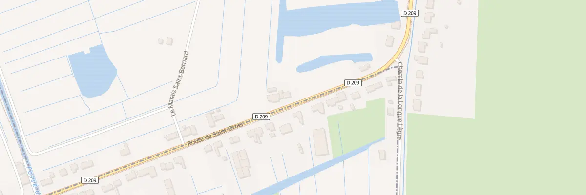 Plan du 72 Rte de Saint-Omer à Clairmarais