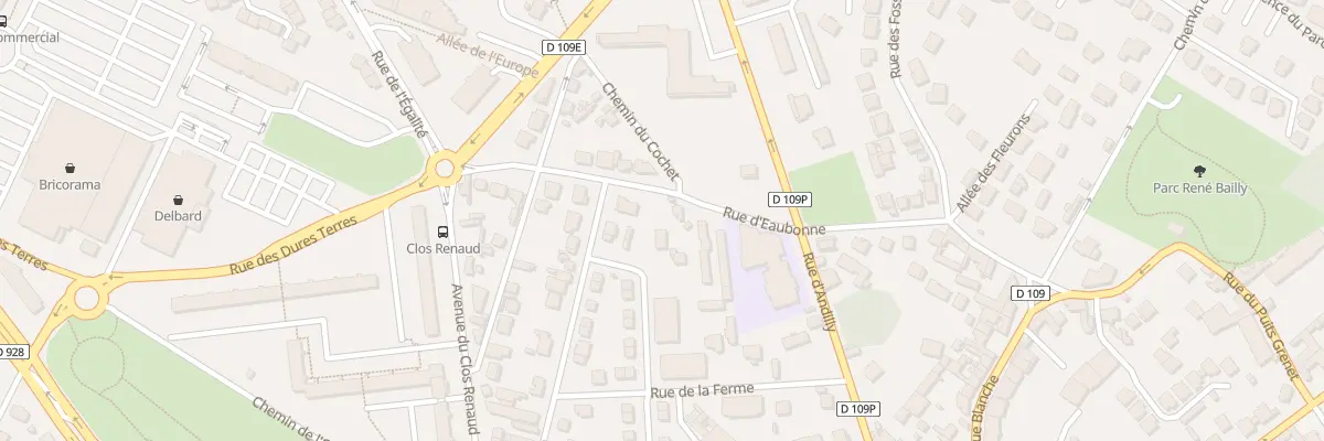 Plan du 21 Rue d’Eaubonne à Soisy-sous-Montmorency