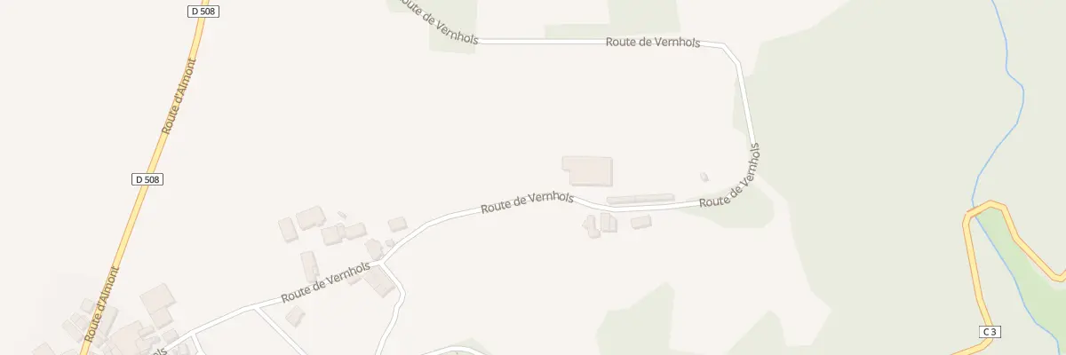 Plan du 5260 Vernhols à Almont-les-Junies