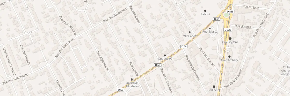 Plan du 72 Rue Mirabeau à Antony