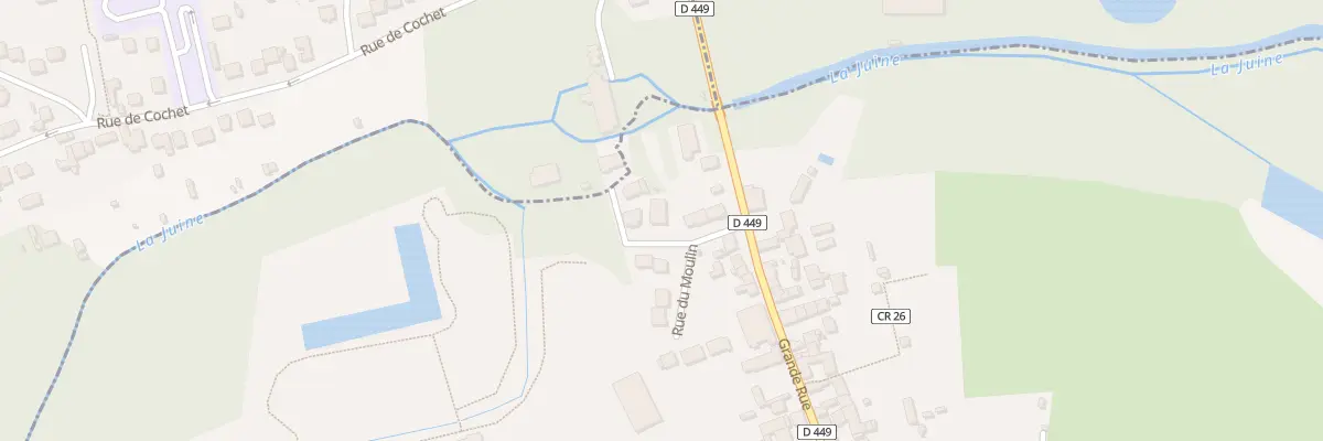 Plan du 3 Rue du Moulin à Bouray-sur-Juine