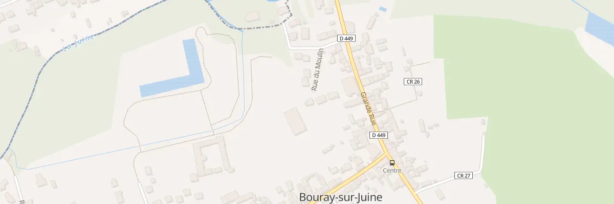 Plan du 8 Rue du Moulin à Bouray-sur-Juine