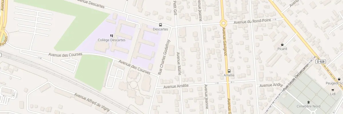 Plan du 3 Rue Charles Godefroy à Soisy-sous-Montmorency