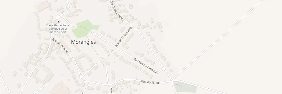 Plan du 4 Rue Marcel Dassault à Morangles