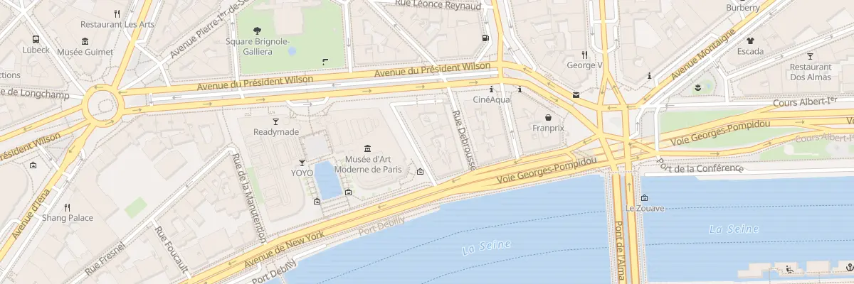 Plan du 4 Rue Gaston de Saint-Paul à Paris 16e Arrondissement
