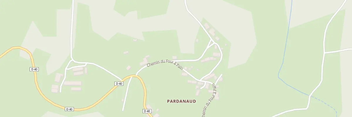 Plan du 5026 Pardanaud à Saint-Pardoux-d’Arnet