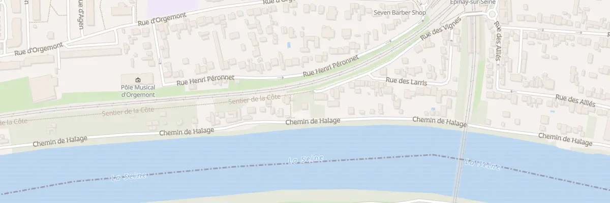Plan du 39 Rue des Vignes à Épinay-sur-Seine