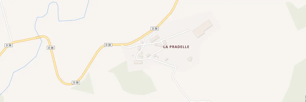 Plan du 6 Pradelle à Saint-Silvain-Bellegarde