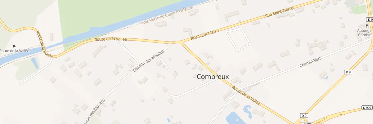 Plan du 31 Rte de la Vallée à Combreux