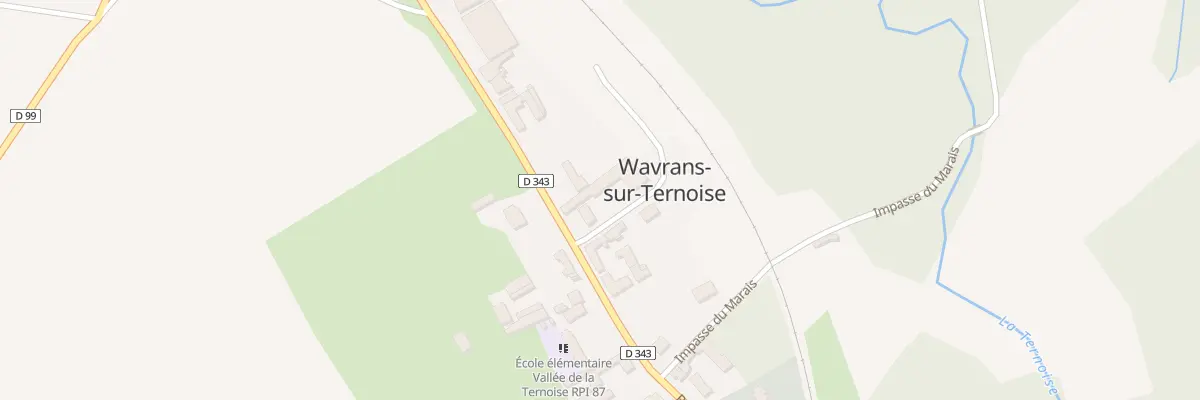 Plan du 48 Rue de Fruges à Wavrans-sur-Ternoise