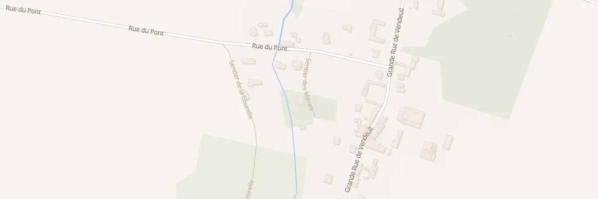 Plan du 2 Sen des Marais à Vendeuil-Caply