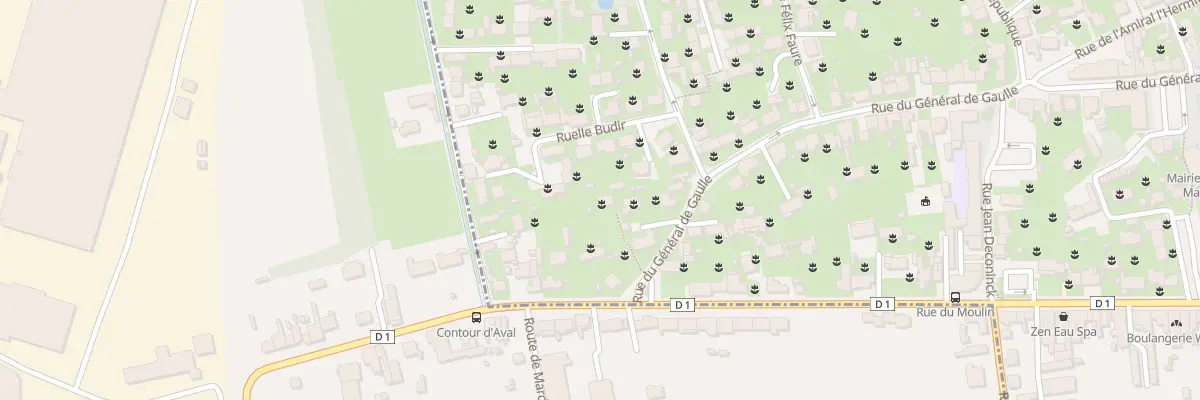 Plan du 130 Rue du General de Gaulle Fm à Dunkerque