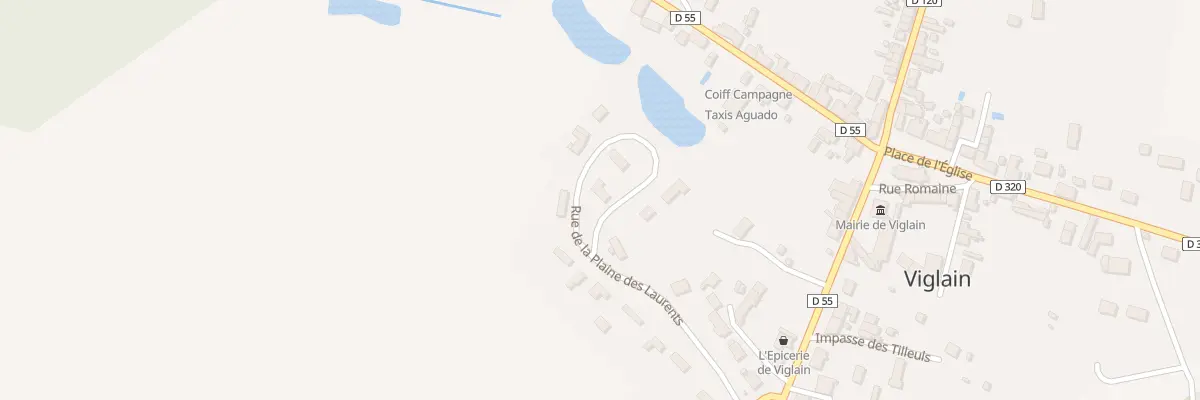 Plan du 14 Rue de la Plaine des Laurents à Viglain