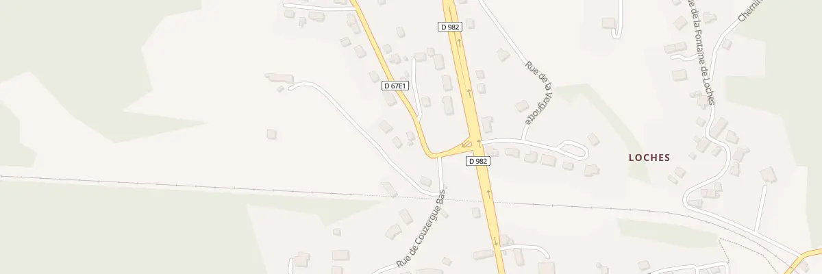 Plan du 9 Rue du Maschat à Ussel
